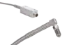 Process monitoring in plastics processing: The 4004A melt pressure sensor has a diameter of only 3 mm.