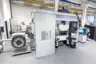 Complete punching line for charger plugs with temperature monitoring – including test station for vision inspection