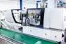Increased automation and easier maintenance: Kistler's ComoNeo process monitoring system (center left in the photo) achieves sustainable optimization for production with injection molding machines