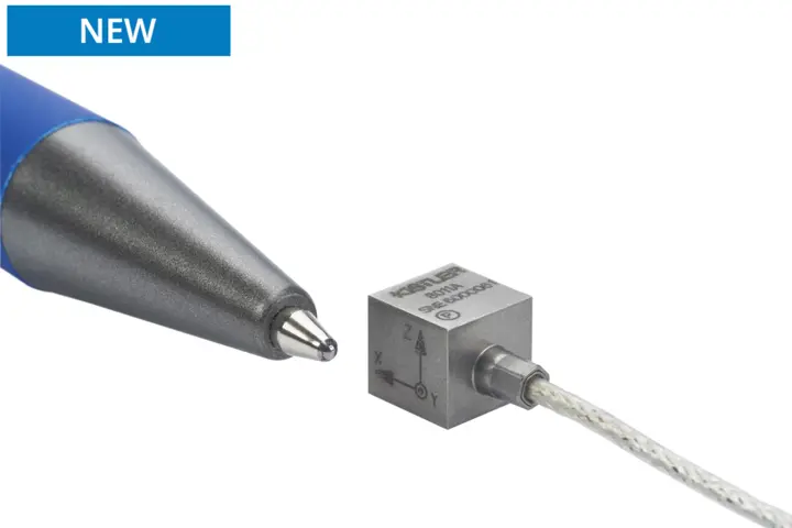 The product family Type Z22198 consists of the world's lightest triaxial accelerometers which measure vibration in three orthogonal axes.