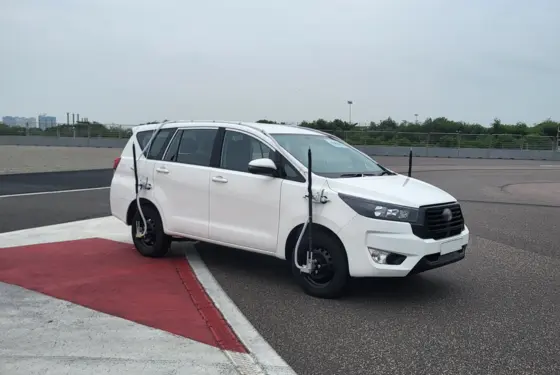 End-to-end measuring system for road surface quality inspection.