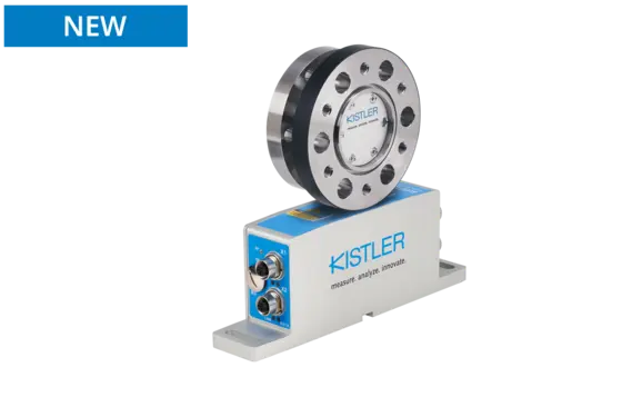 The new KiTorq 4552A precision torque measuring flange is suitable for test stands in e-mobility and aviation. 
