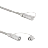 Cables 1995A for extension in multi-cavity mold pressure measurement. Used with multi-channel connectors (e.g. Type 1708B - 4 channel).