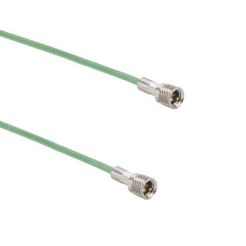 Coaxial cables 1635CR for distance extension between sensors (e.g. PE uniaxial accelerometers) and DAQ.