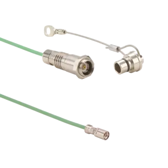 Coaxial cables 1645C for connection between sensor and DAQ cable (cavity pressure sensors or 1-component force sensors).