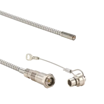 Cables 1649A for measuring tongue 9221A with a steel braid cable.