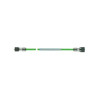 Extension for piezo signal cables, M4x0.35 pos. to KIAG 10-32 pos. / 1655C For distance extension between force, torque and strain sensor and DAQ (1-component force sensors).