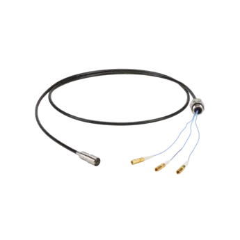 Separation cables used for triaxial measurements in multi-axis force sensors.