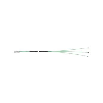 Separation cables for piezoelectric sensors, V3-A pos. to 3 x SMC neg. / 1698AH Separation cables used for triaxial measurements in multi-axis force sensors.