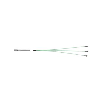 Separation cables for piezoelectric sensors, V3-E pos. to 3 x KIAG 10-32 pos. / 1698AM Separation cables used for triaxial measurements in multi-axis force sensors.