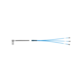 Separation cables for piezoelectric sensors, V3 BW pos. to 3 x KIAG 10-32 pos. / 1698AN Separation cables used for triaxial measurements in multi-axis force sensors.