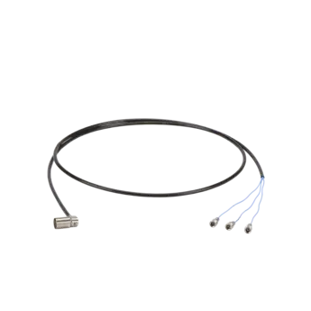 Separation cables used for triaxial measurements in multi-axis force sensors.