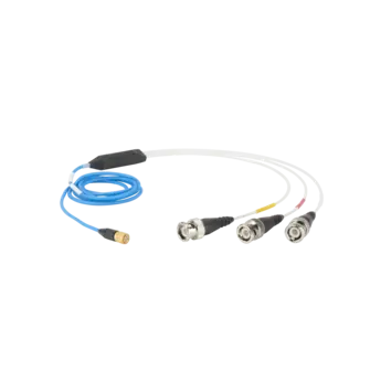 Cables 1734AxxK04 for voltage output sensors (e.g. IEPE triaxial accelerometers).