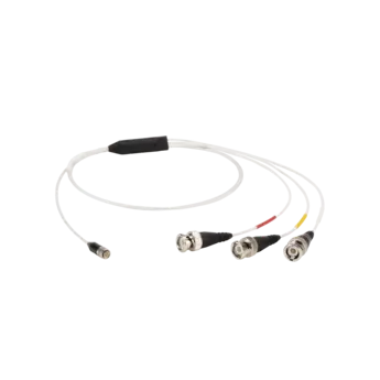 Cables 1756CxxK04 for voltage output sensors (e.g. IEPE triaxial accelerometers).