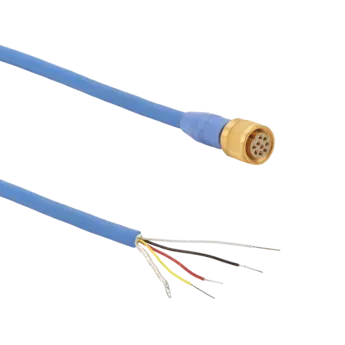 Connection cables for voltage output sensors, 5/16-32 neg. to open end / 1792AxxK00 Cables 1792AxxK00 for voltage output sensors (e.g. MEMS capacitive triaxial accelerometers).