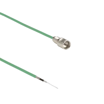 Connection cables for cavity pressure sensors, M3x0,35 neg. to open end / 1900A17 Single-wire connection cables 1900A17 for pressure sensors with M3 connectors.