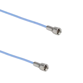 Highly flexible coaxial cables 1900A23 for connection between sensor and charge amplifier. Suitable for drag chains.
