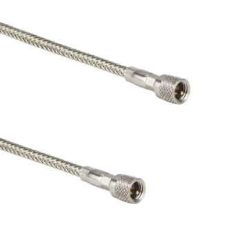 Coaxial cables 1957A for force, torque and strain sensors (e.g. for sensors with KIAG 10-32 int. connector).