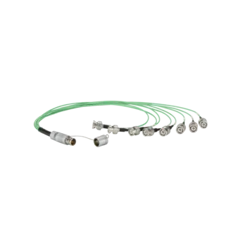 For connecting several pressure sensors (8) with charge amplifier or ComoNeo.