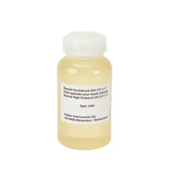 High-pressure oils for pressure generators / 105XA These high-pressure oils are suitable for pressure generators of Types 6904, 6906, 6909, 6959 and 6960.
