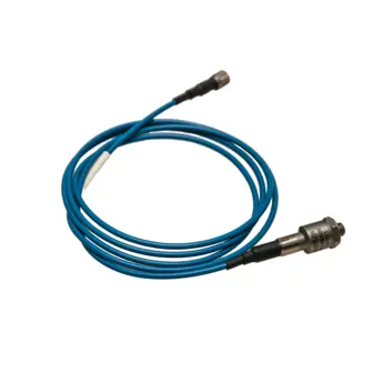 Multipurpose lightweight accelerometer with side connector, 50 g, stud mount, with integral cable