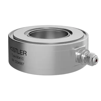 Kistler（奇石乐）压电式力传感器, 环形 力变送器 (Fz 90 千牛 / 20.2 千磅力) / 9041C