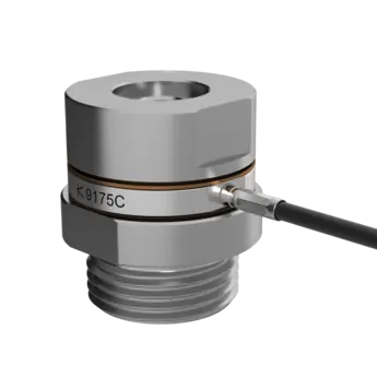 Kistler（奇石乐）压电式载荷传感器 用于 tensile (-) 和 compression 用于ces (+) (Fz -8 ... 30 千牛 / -1.8 ... 6.74 klbf) / 9175C