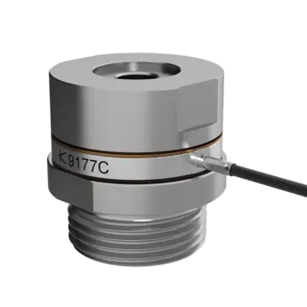 Kistler（奇石乐）压电式载荷传感器 用于 tensile (-) 和 compression 用于ces (+) (Fz -20 … 75 千牛 / -4.47 ... 16.8 klbf) / 9177C