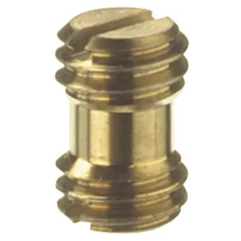 Mounting stud, 10 - 32 UNF to 10 - 32 UNF / 8404 Stud mounting is the preferred mounting of an accelerometer to test a structure. With properly prepared mounting surfaces and mounting torque correctly observed, it yields the broadest usable frequency range.