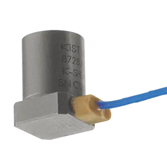 Miniature IEPE accelerometers, K-Shear, wide frequency response / 8728A Type 8728A are lightweight accelerometers that can cover a wide frequency range.
