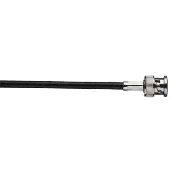 Cables for piezoelectric sensors, BNC pos. - BNC pos. / 1511A Family Type 1511A are black, general purpose, low-impedance, PVC based cables (ø3.1 mm) for sensors with a BNC negative connector.