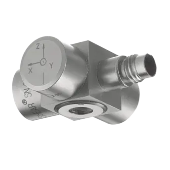 Triaxial accelerometers, K-Shear, through hole mounting, 25 … 500 g / 8792A Family Type 8792A are quartz triaxial accelerometers with a through hole mounting and TEDS capabilities.