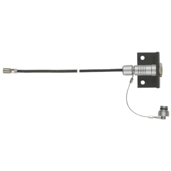 Connection cables for piezoelectric sensors, KIAG 10-32 pos. int. to Fischer 103 9-pole neg. / 1979A For force, torque and strain sensors (1-component force sensors).