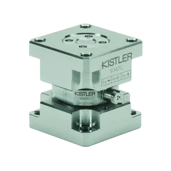 Kistler（奇石乐）Triaxial 载荷传感器, piezoelectric 力变送器 Fx, Fy, Fz (Fz ±30 千牛 / ±6.74 klbf) / 9348CQ