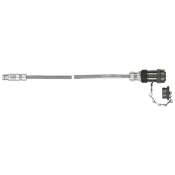 Connecting cables for force plates, Fischer 19-pin pos. straight - MIL 19-pin pos. / 1760A Connecting cables for force plates of Types 9286BA to control units of Type 5233A2
