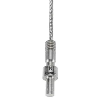 Temperature sensors for injection molding, Type K (ø4 mm, 450°C) / 6192B The temperature sensors for contact temperature measurement have a very short reaction time.