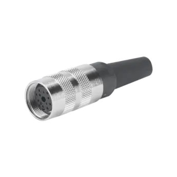 Cable socket, 12-pin, M16 female for torque sensor