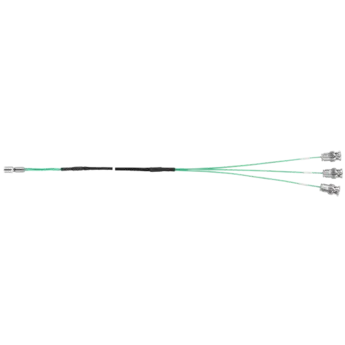 Separation cables for piezoelectric sensors, V3 pos. to 3 x BNC pos. / 1698AA Separation cables 1698AA used for triaxial measurements in multi-axis force sensors.