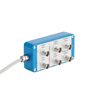 Adapter box for data acquisition systems of Type 5695B / 5767 Adapter box to connect other measuring systems to DAQ system.