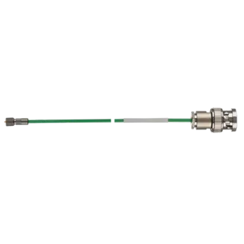 Connection cables for piezoelectric sensors, M4x0.35 pos. to BNC pos. / 1651C For connection between sensor and DAQ (1-component force sensors).