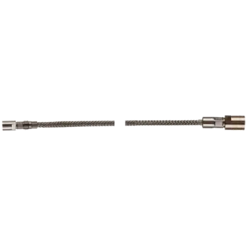Connection cables for high temperature applications, M4x0.35 pos. int. to KIAG 10-32 pos. int. / 1951A Coaxial cables for force, torque and strain sensors (1-component force sensors).