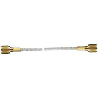 Cables for piezoelectric sensors, 1/4 - 28, 4-pin neg. - 1/4 - 28, 4-pin neg. / 1592A Family Type 1592A are white, fluoropolymer based cables (ø2.5 mm) for sensors with 1/4 – 28, 4-pin positive connectors.