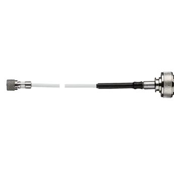 Accelerometer cables for piezoelectric sensors, 10 - 32 pos. - BNC pos. / 1761B Family Type 1761B are white, fluoropolymer based cables (ø2.5 mm) for sensors with 10 - 32 negative connectors.