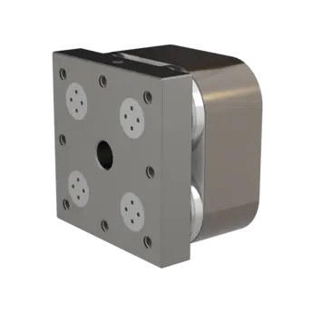 9357B1 Piezoelectric SmartCrash force measuring element, lightweight, 125x125 mm, 12.1 kg