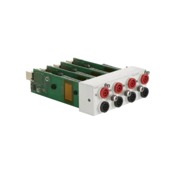 These voltage module for KiBox2 enable direct high-voltage measurement.
