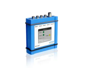 Stamping: The monitoring system KCA 400T from Kistler allows the use of analog sensors directly in the stamping tool.