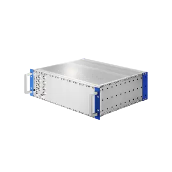 Data acquisition system Stationary KiDAU, for crash testing applications / K3800AS These system base units of the Stationary KiDAU system are designed as a 19" rack carrier and can supply up to eight expansion modules for data recording.