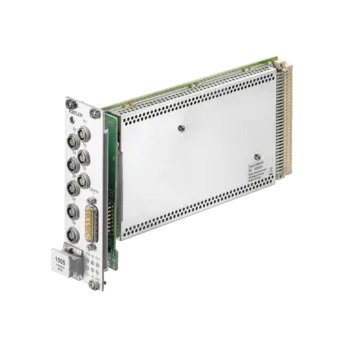 Expansion modules, digital input modules for Stationary KiDAU data acquisition system / K3840AS These expansion modules for the Stationary KiDAU crash testing system come with 16 digital channels and a sampling rate of 100 kHz, they belong to the family Type K3840AS.