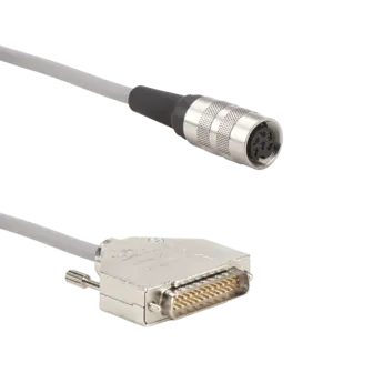 6-pole cables KSM-6B for force or torque sensors.