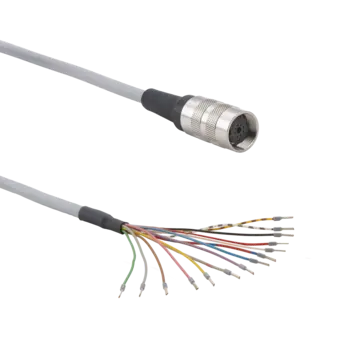 7-pole cables KSM-7 for strain gauge torque sensors.